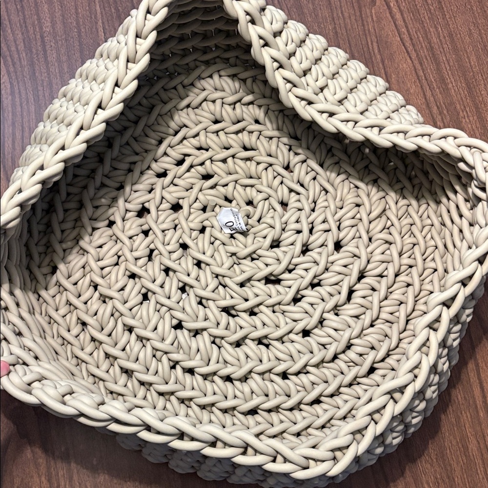 NEO XLarge Classico Basket in Ecru Made in Italy